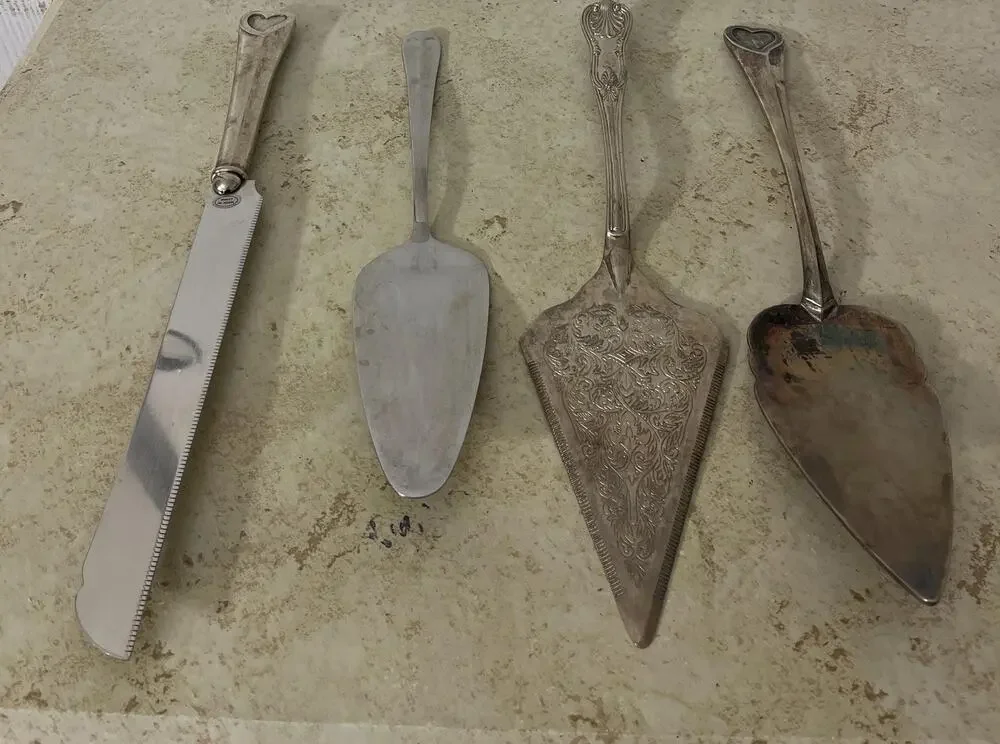 Vintage Cake Cutters lot Of 4 Lenox and more